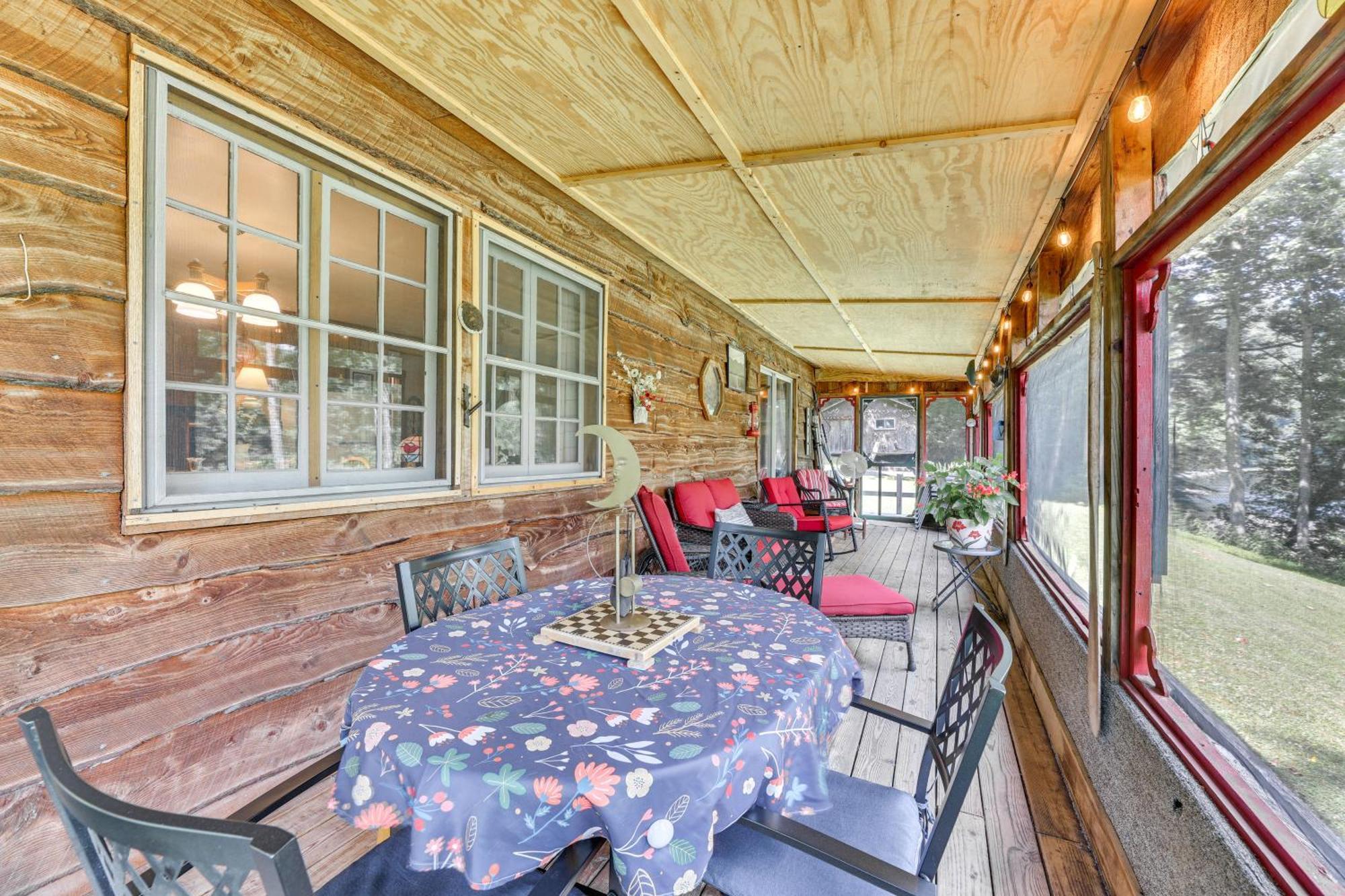 Charming Parsons Cabin With Grill On The Cheat River Buitenkant foto