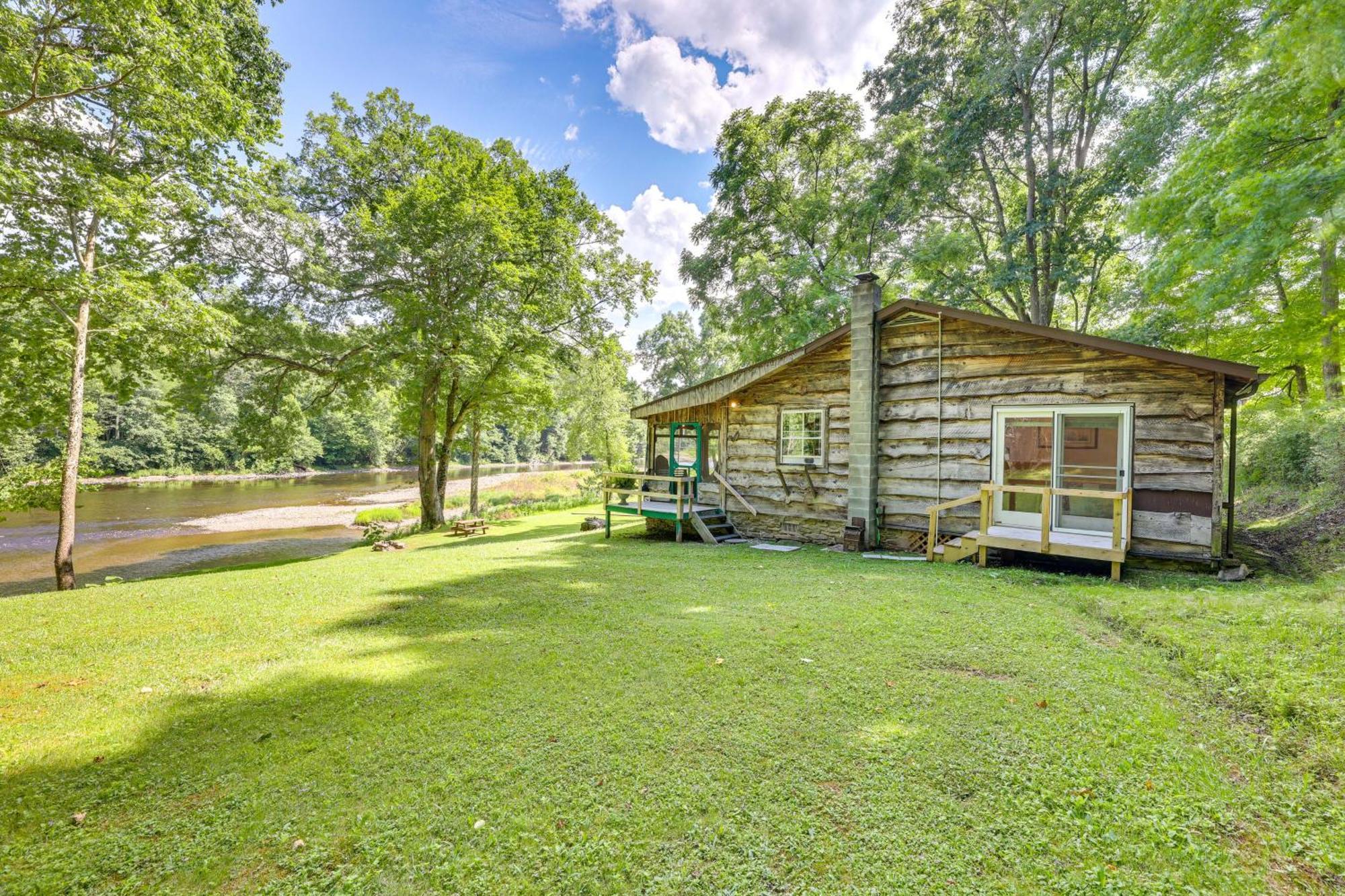 Charming Parsons Cabin With Grill On The Cheat River Buitenkant foto