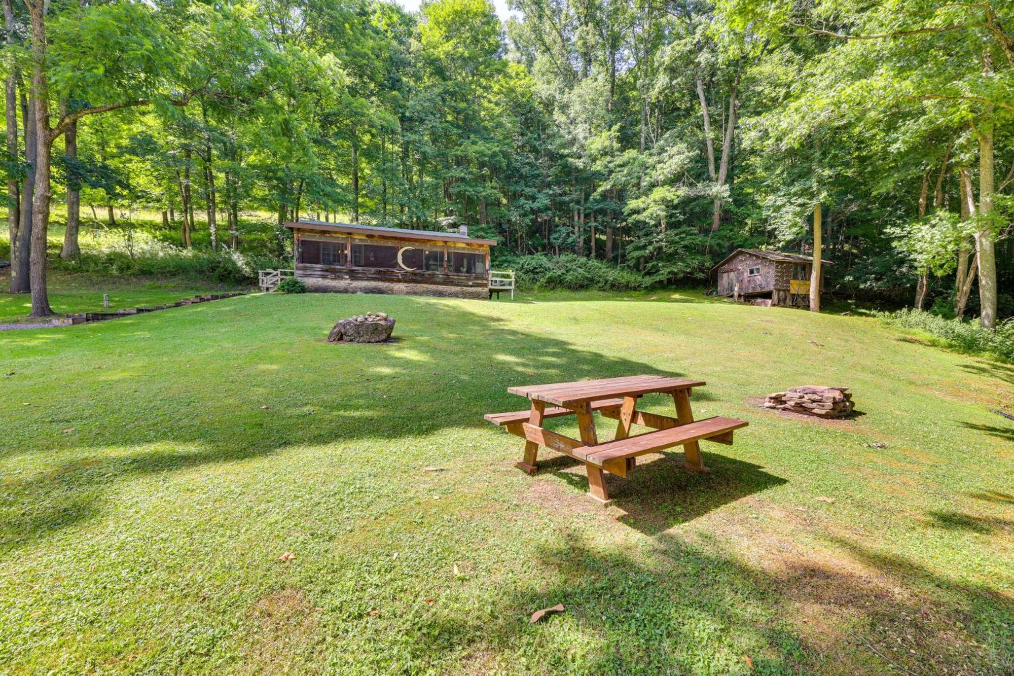 Charming Parsons Cabin With Grill On The Cheat River Buitenkant foto