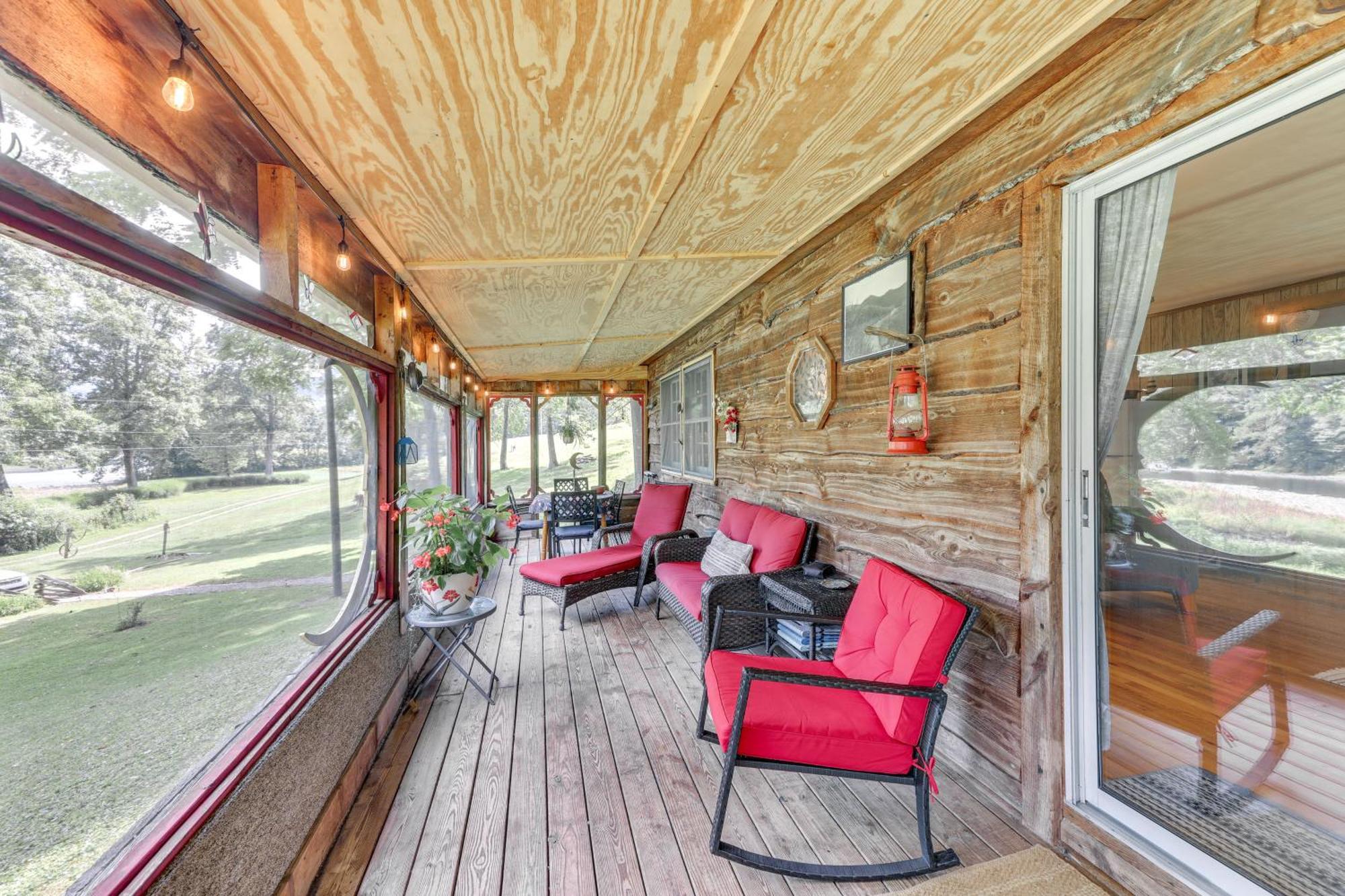 Charming Parsons Cabin With Grill On The Cheat River Buitenkant foto