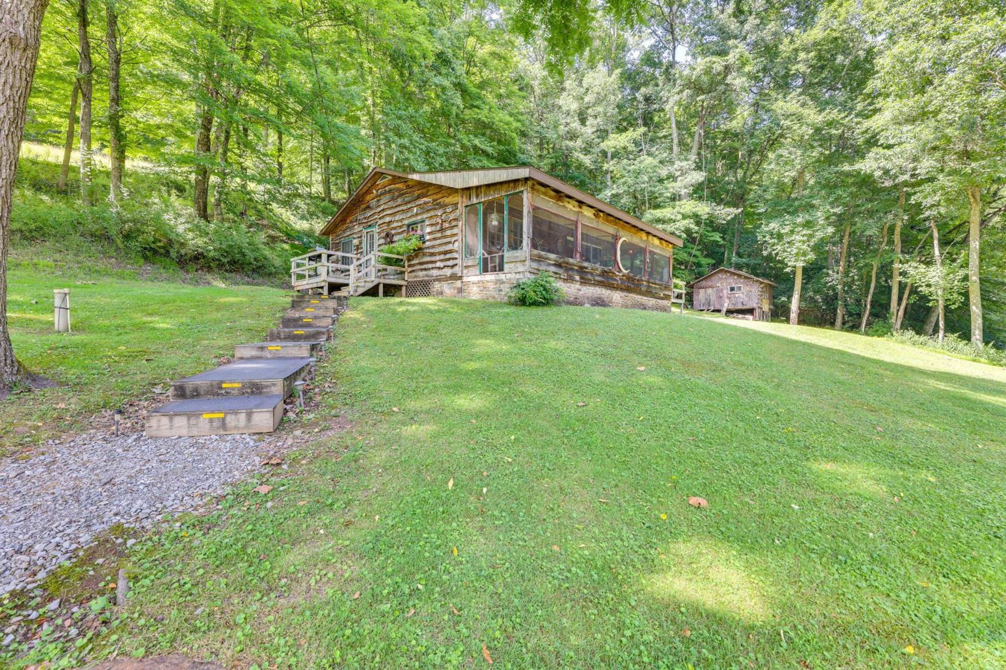 Charming Parsons Cabin With Grill On The Cheat River Buitenkant foto
