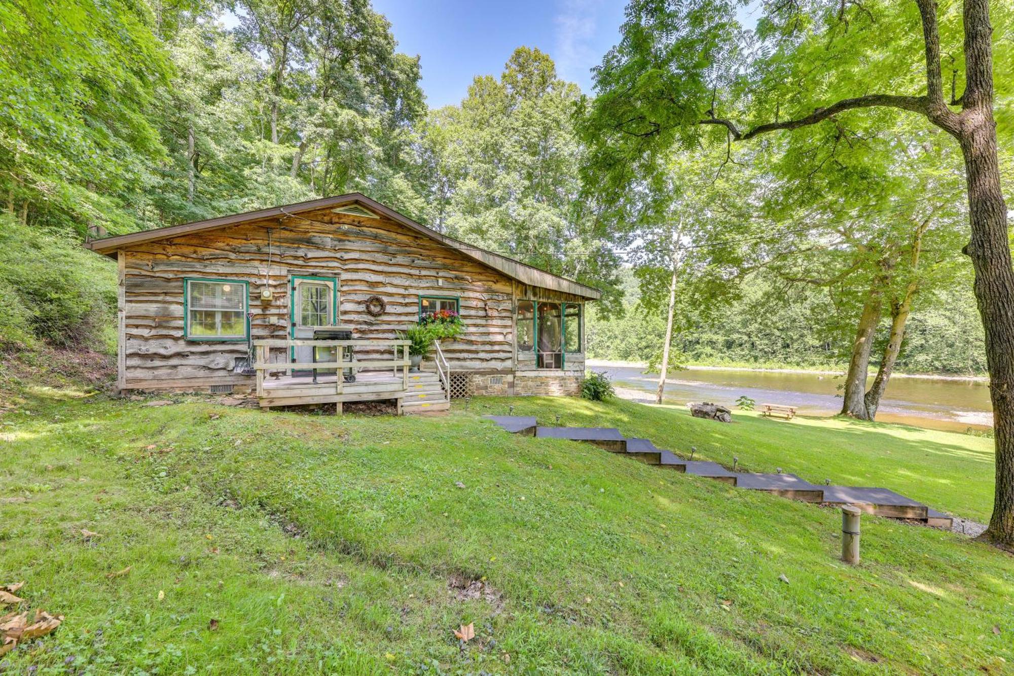 Charming Parsons Cabin With Grill On The Cheat River Buitenkant foto